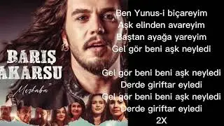 Barış Akarsu Gel Gör Beni Aşk Neyledi Karaoke