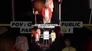 QUEL GENRE DE SPECTATEUR ES-TU ?? #humour #marseille #spectacle #youtubeshorts