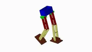 Biped Robot Creo Animation