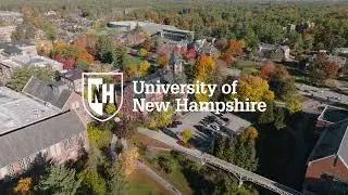 Fall views of UNH from above