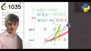 Leetcode 1035. Uncrossed Lines