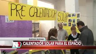 CALENTADOR SOLAR PARA EL ESPACIO - CREADO POR ALUMNOS ESCUELA 3500 ANSELMO MORALES (MAIP&Uacute; - MENDOZA)