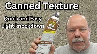 Canned Texture. Get Great DIY Texture Repair