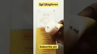 bello photostable sunscreen jel glowing skin pa ++++subscribe plz