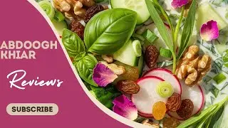 Abdoogh Khiar | Persian Cold Yogurt Soup | My Kitchen Vlog