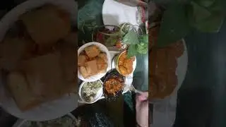 party time spring roll chilli potato Malai Chaap momos and cold drink
