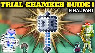 How to get mace in minecraft | PART-2 | mace  | Trial Chamber minecraft guide |