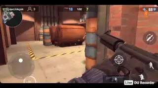Моя Critical Ops прямая трансляция с использованием DU Recorder