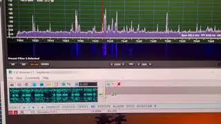 Ukranian SOS request heard on 40 meter amateur band in Morse code. Decoding at the bottom.