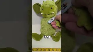 bolo plush jelly cat gremlin stuffed animal sells for $40 on eBay #ebay #reseller #profit #thrifting