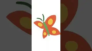Beautiful butterfly flying high and looking down at the ground #reel #shorts