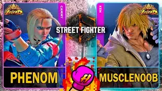 SF6 Phenom (CAMMY) VS Musclenoob (KEN)🥊Street Fighter 6🥊Story 6🥊4K 60ᶠᵖˢ