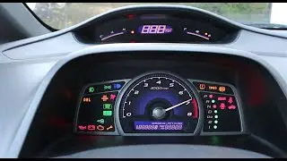 Xtool A30 Pro Bidirectional Scan Tool 2008 Honda Civic Gauges + Idiot Lights Activation