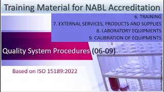 QSP 06-09 based on (ISO 15189:2022) for NABL Accreditation