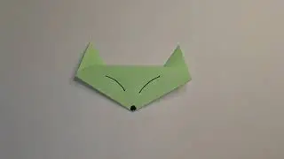 Simple and easy origami fox 🦊