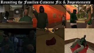 Мод GTA SA «Воссоединение семей» с исправлением и улучшениями в катсцене