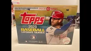 2020 Topps Update Mega Box Opening thats a Target Exclusive. A lot of nice rookies pulled!!!