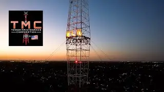 WLW-700 AM Tower Renovation Captured by Ron Shuller's Cincinnati Drone Services