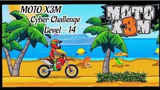 MOTO X3M Bike Race | Cyber Challenge Level - 14 | #motox3m #gaming #video @Kanha_gaming77