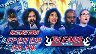 Aizen is always scheming | Bleach Episodes 211, 212, 215, 216 | Group Reaction