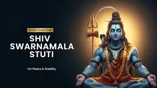 Shiv swarnamala stuti Slow Version | Peaceful Mantra for Wealth (3 Mins)