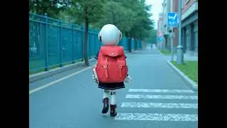 Little robo going to school 🎒 #robotics #robot #roboticseducation #trending #shorts 