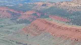 Wyoming Red Canyon Scenic Overlook