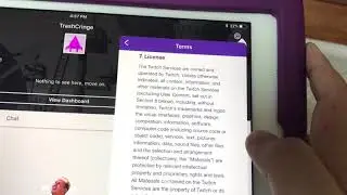 Twitch Terms Of Service