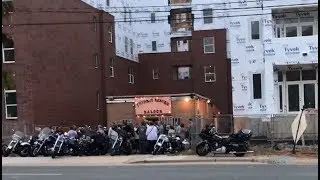 Поездка байкеров Thirsty Beaver в Шарлотт, Северная Каролина, во время урагана Ирма