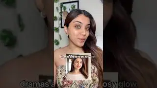 HOW TO DO GLOSSY MAKEUP LIKE PAKISTANI ACTRESS STEP BY STEP 🍒#shorts #viralvideo #charminglooks