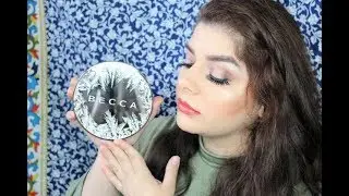 NEW BECCA HOLIDAY EYE LIGHTS PALETTE REVIEW /SWATCHES/DEMO