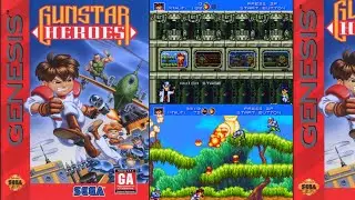 |  GUNSTAR  HEROES  |  GAMEPLAY  |  SEGA GENESIS  |