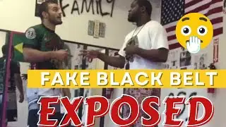 MUST WATCH FAKE BLACK BELT GOT EXPOSED #BJJ #BJJLIFESTYLE