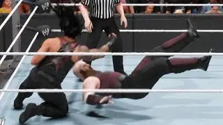 WWE 2K19 - Rowan vs Roman Reigns - Gameplay (PC HD) [1080p60FPS]