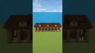 Sheep Barn Speed Build - 16 Wool Colors #minecraft #minecraftbuilding #minecrafttutorial
