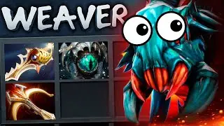 41Kills Weaver Divine Rapier + Daedalus One Shot Dota 2