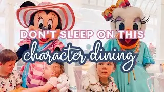 Cape May Cafe | Walt Disney World Character Dining with Kids