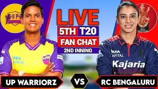 🔴Live: Rcb w vs Up w 5th T20 WPL 2026 | Bengaluru W vs UP Warriorz W Live Cricket Score & Commentary