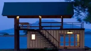 Beautiful Holiday Container Cabana at Maduru Oya | Container House Design Ideas
