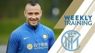 INTER vs JUVENTUS | WEEKLY TRAINING | Nainggolan is on fire! 🔥⚫🔵