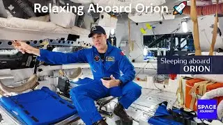 Orion's Sleeping Quarters EXPOSED We Tested Microgravity and Space Beds