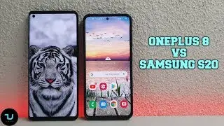 OnePlus 8 vs Samsung S20 Camera comparison/Screen/Size/Sound Speakers/Design! Review