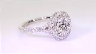 2.55 ctw Lab Grown Diamond Engagement Ring - Round Cut D SI3 | BigDiamondsUSA