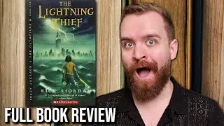 Worth The Hype?!? | Percy Jackson The Lightning Thief Full Book Review  | Nerdy Wordy Book Club