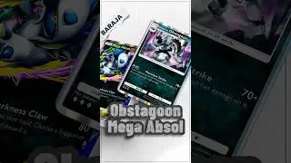 Obstagoon + Darkrai EX + Mega Absol EX 👀🖤 deck on the rise