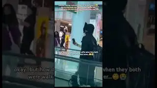 Taekook SELCA🤳🏻 how did he snap a selfie when they both were walking🙄 #bts #airport #v #jk #shorts