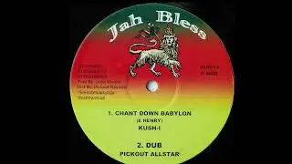 A1 - Ranking Joe - Warrior Style   A2 - Pickout Allstars-Dub   B1-Kush I - Chant Down Babylon B2-Dub