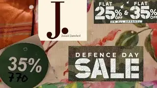 J. Upto 35% Off Unstitched Collection | J. Sale 2021 | J. unstitched summer collection 2021