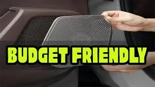 Interior Door Speaker Audio Loudspeaker Decoration Cover Trim Car Styling For Toyota Highlander  Kl
