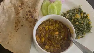 Maharashtrian style Bajra Roti Meal#Bajra#pawta#homemade #marathi #maharashtrianrecipes#tasty